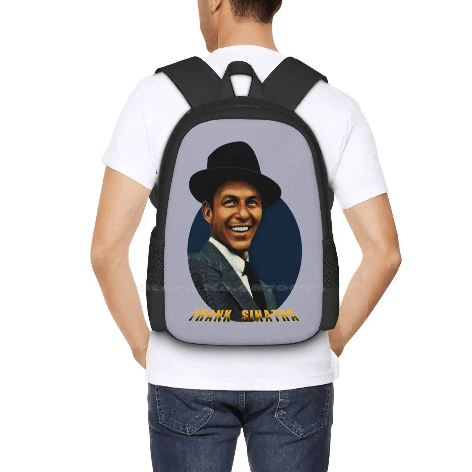 Frank Sinatra New Arrivals Unisex Bags Student Bag Backpack Tina Sinatra Frank Sinatra Christmas My Way Sinatra Frank Sinatra I