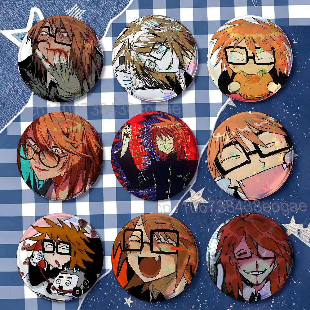 R-Randal Ivory Ranfren Custom Badges 75mm 44mm 25mm 32mm 58mm Hat Backpack Accessories Toys Collect Gifts Large