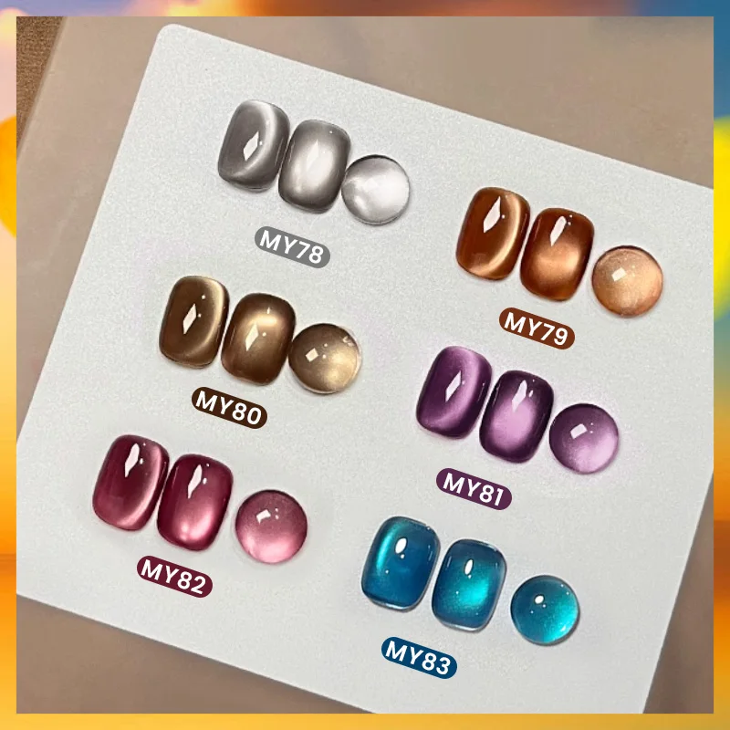 BORN PRETTY 10ml Water Light Cat Magnetic Gel for Autumn Winter Naills Semi Permanent Soak Off UV Gel Manicure Nail Art Varnish