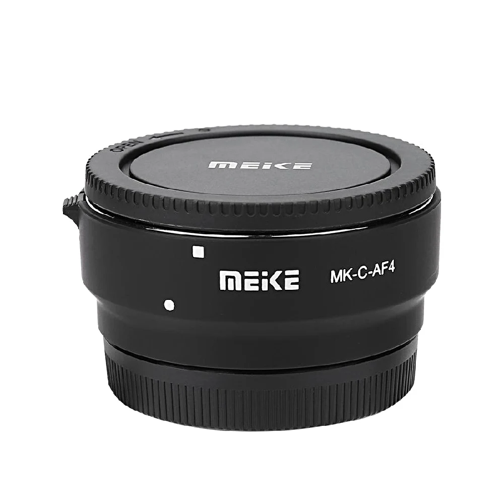 Meike MK-C-AF4 Anillo adaptador de lente de enfoque automático para lente Canon EF-S a montura Canon EF-M EOS M50II M6II M100 M50 M2 M3 M10 M6 M5