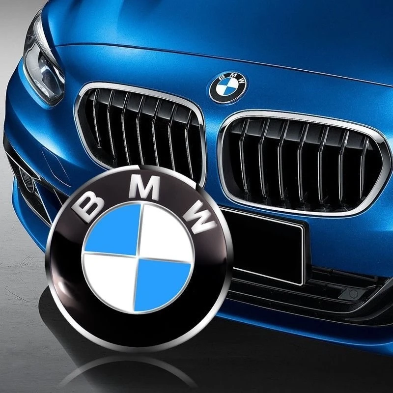 

For BMW F10 F20 F30 E46 E43 E63 E64 E90 E94 82mm 74mm rear boot badges front hood trunk Emblem logo 50th Anniversary Edition