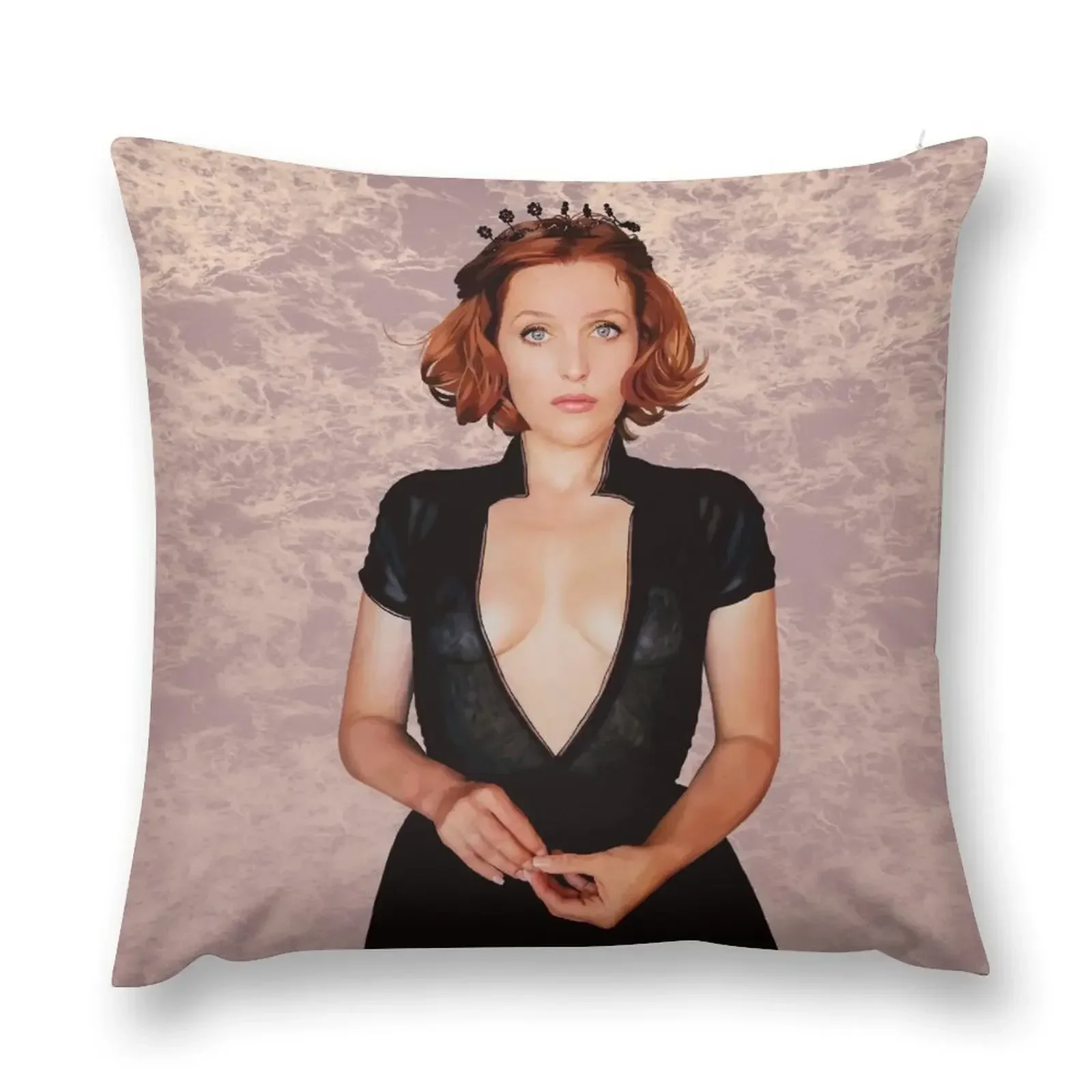 Gillian Anderson Throw Pillow Throw Pillow autumn decoration Custom Cushion Photo pillow