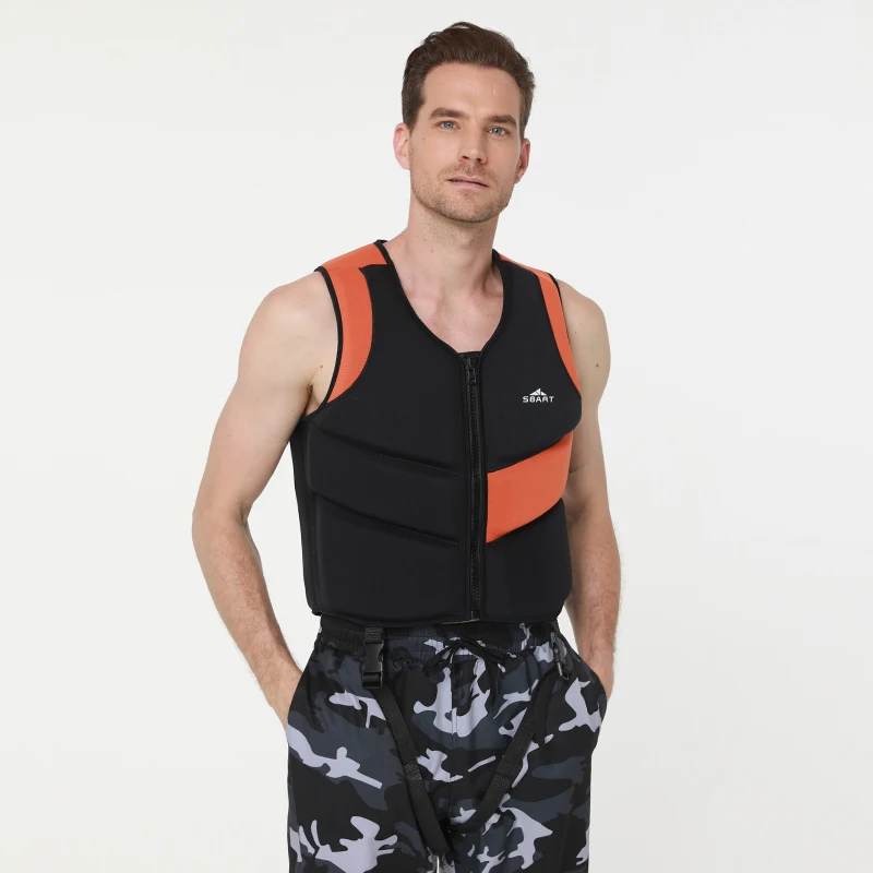 Veste de sauvetage pour adultes, gilet de Surf, bateau à moteur, Jet Ski, Kayak, pêche, Wakeboard, radeau, natation, dérive, sécurité