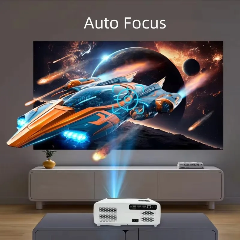 Large Venue Video Projector 4K Wireless Display Projection LCD Laser  2000 ANSI Lumens Office Education Professional Projector
