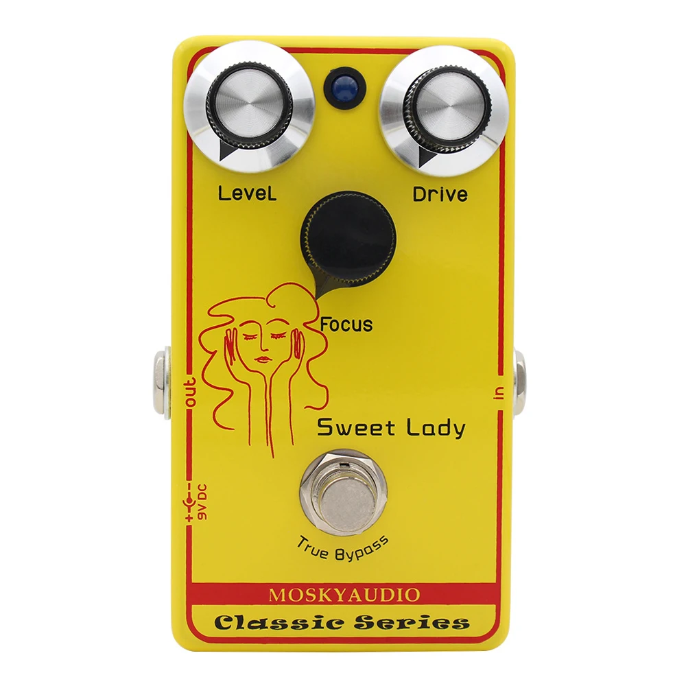 

2025 Hand-Built Series Classic SWEET LADY Overdrive Guitar Effect Pedal Guitar Parts&Accessories