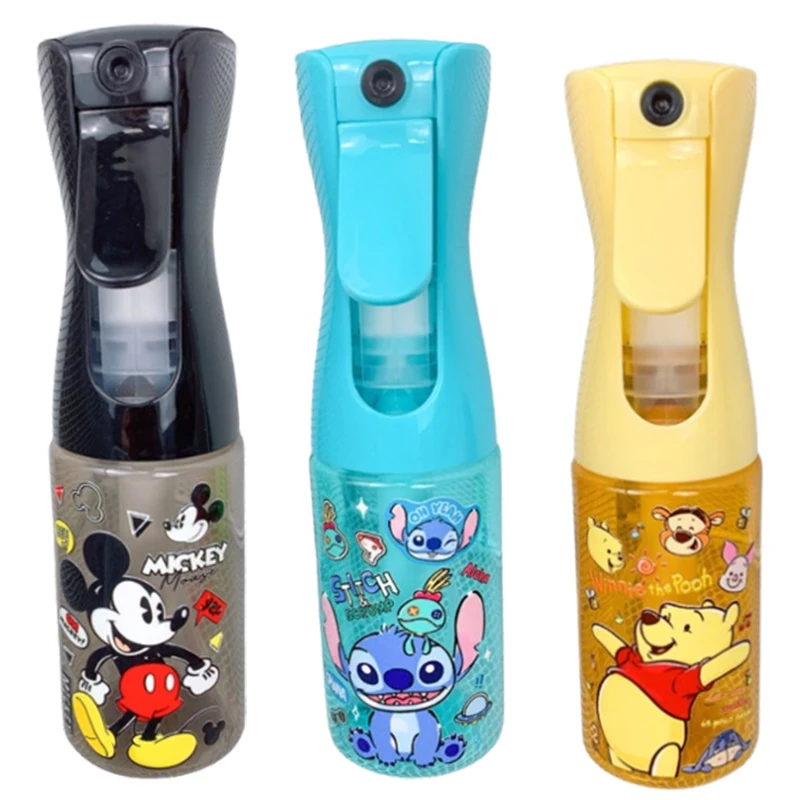 

200ML Disney Mickey Spray Bottle Anime Makeup Water Hydrating Facial Moisturizing Cartoon Refillable Cosmetic Spray Bottle Gifts