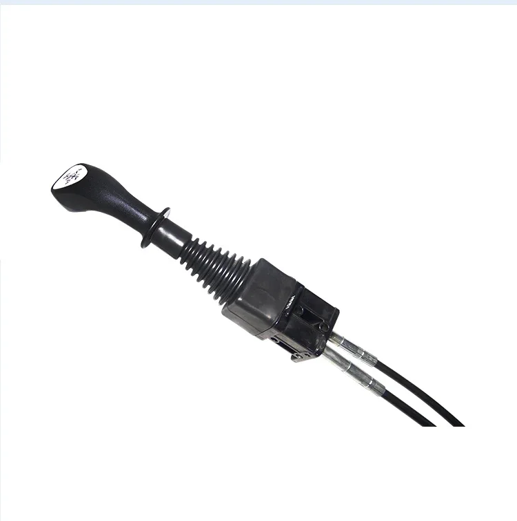 for Hydraulic joystick control push pull cable with socket set indemar joystick factory selling construction machinery parts