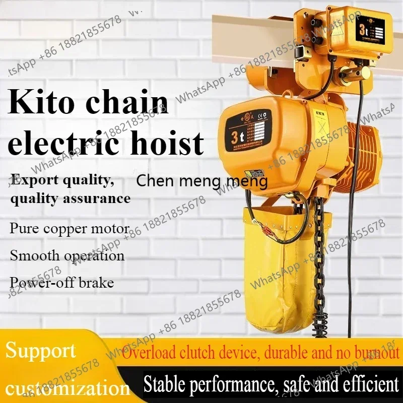 AB Hot sales  【380V 2T/12T Chain Electric Hoist】Explosion-Proof Crane Lifting Machine - Heavy-Duty Chain Hoist for Industrial Us