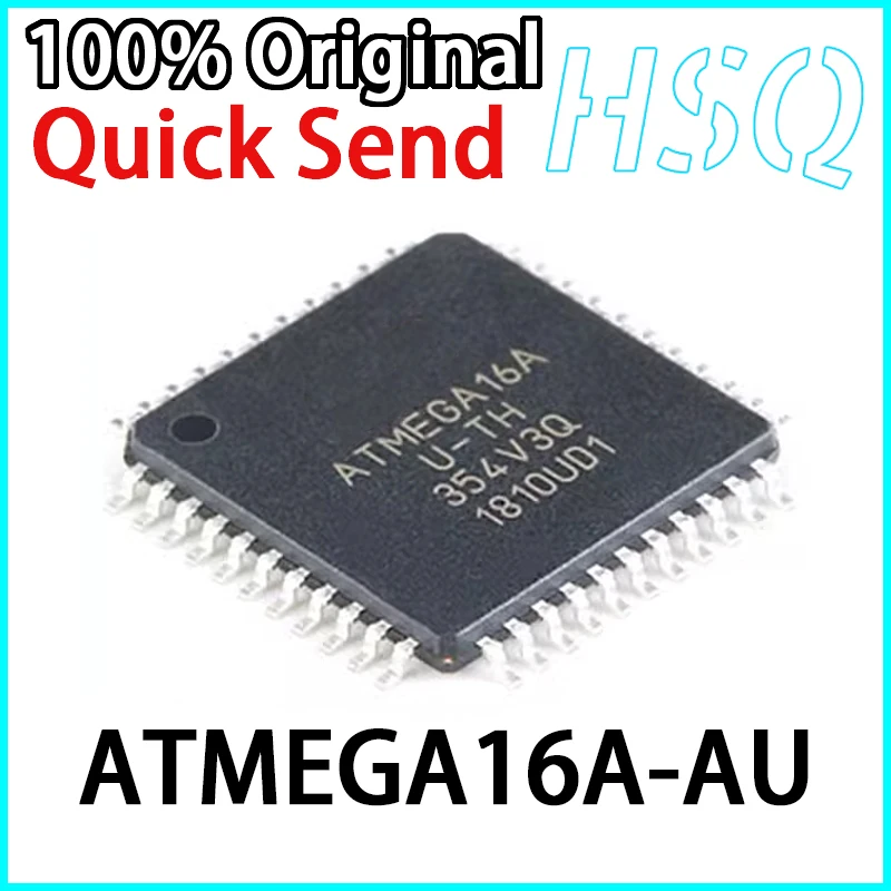 New Original ATMEGA16A-AU ATMEGA16A TQFP-44 8-bit Microcontroller Chip SMT in Stock 1PCS