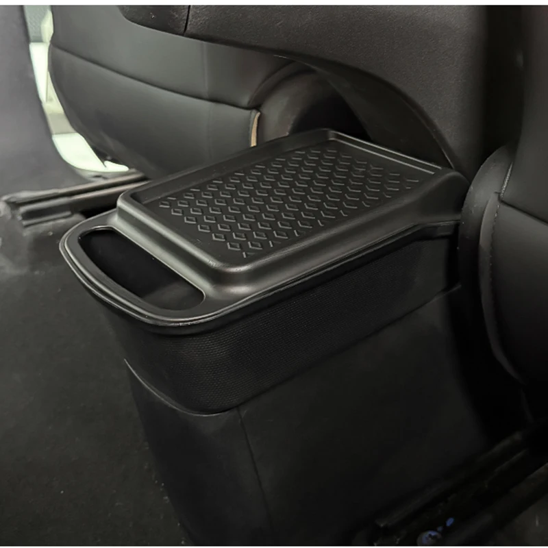 MDUG For BYD Seagull Dolphin Mini 2023+ Car Trash Can Flat Lid Rear Air Vent Storage Box Interior Upgrade Car Accessories