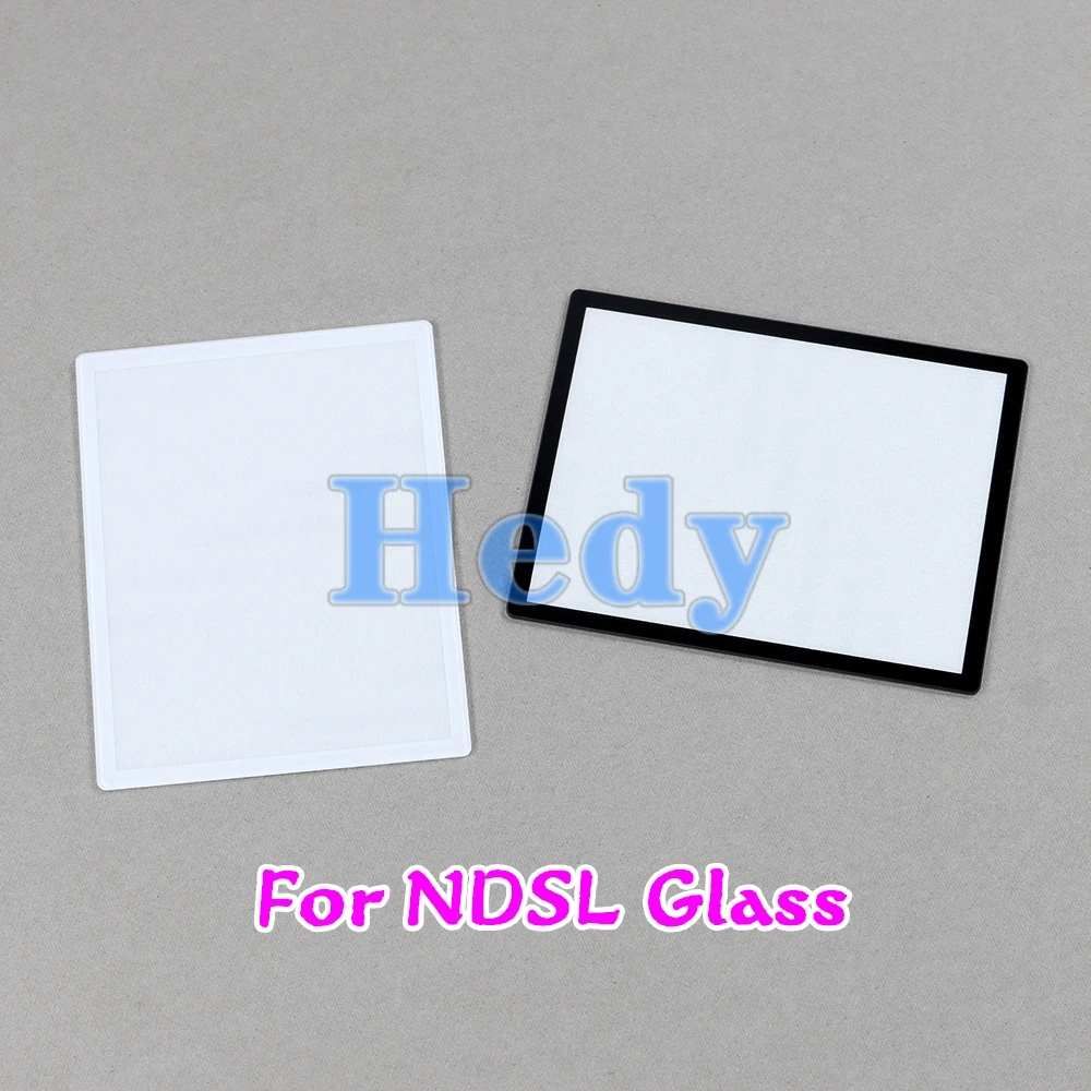 2PCS Top Upper LCD Screen Cover Frame Glass Mirror Cover Screen For DS Lite For NDSL Game Console Glass Lens