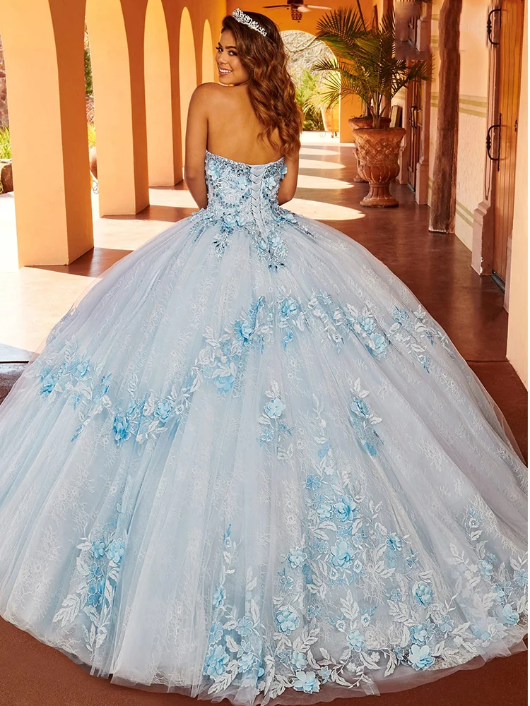 Doymeny-Vestidos De Quinceañeras con apliques De cuentas, Vestidos De encaje De 15 Años, cumpleaños De quinceañera, dulce 16 ساييييي