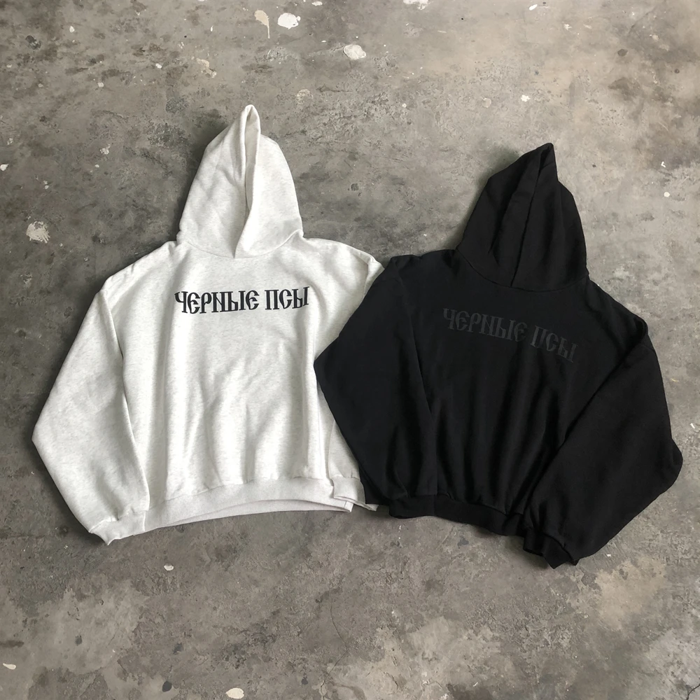 Frog Drift Mode 1:1 Streetwear Kanye West DONDA Qualität Gedruckt Samt Sweatshirt Beiläufige Lose Übergroßen Tops Hoodies Für Männer