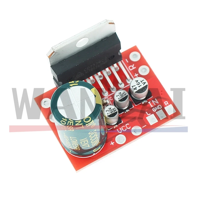 Audio-Verstärker TDA7379 CD7379 Leistungsverstärker-Platine 38W X 2 DC Stereo-Verstärker Zweikanaliger Hochleistungs-Stereo-Verstärker