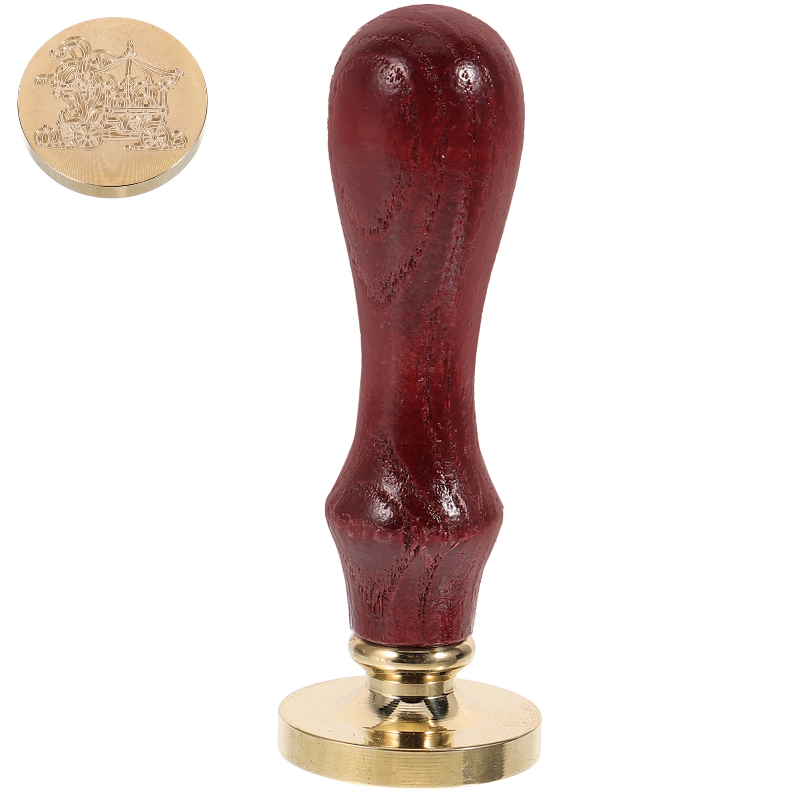 

Creative Vintage Seal Reusable Copper Head Sealing Kit For Envelope Invitation Wine Package Decoration Gift Accessory Metal With