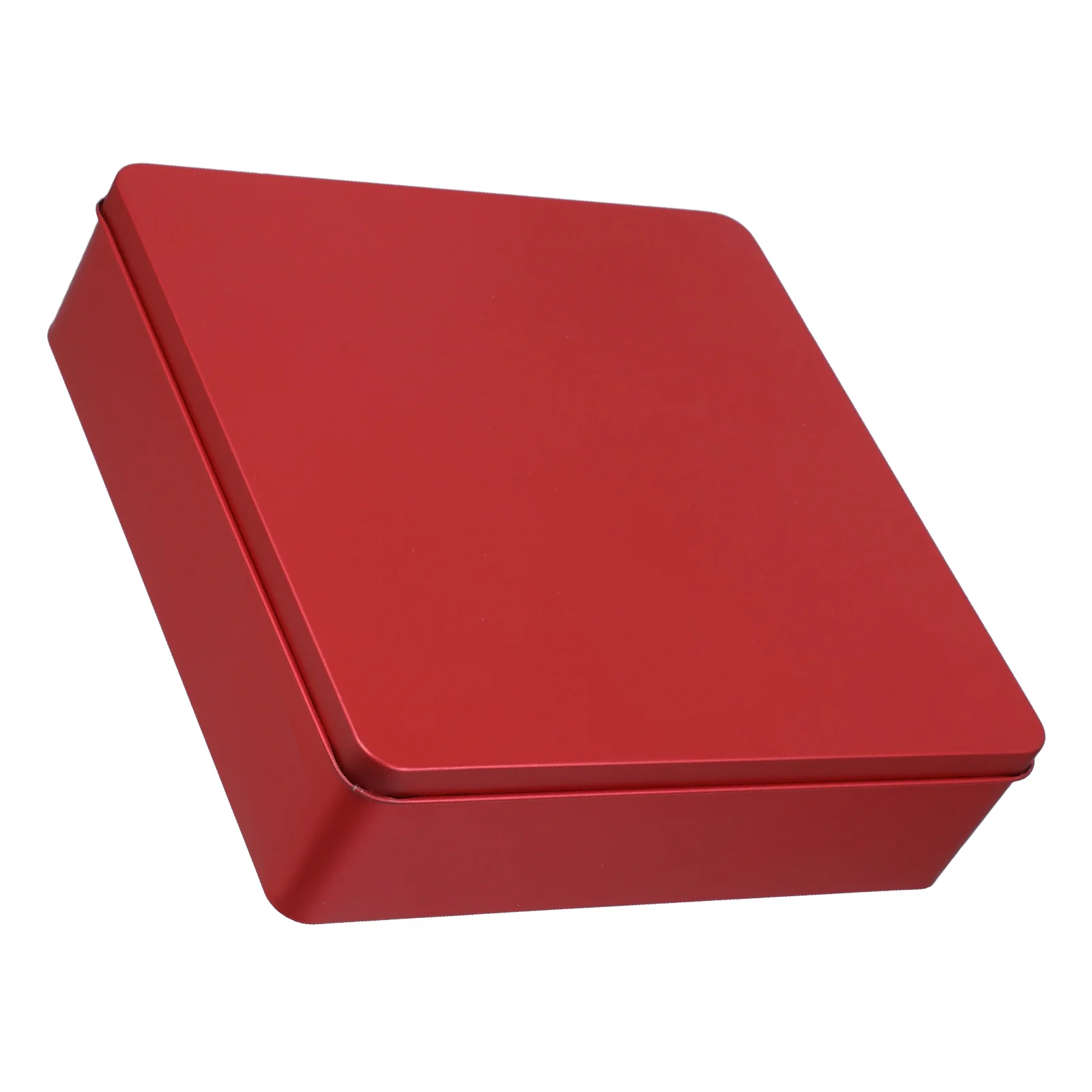 

Empty Square Candy Tin Box Reusable Decorative Tinplate Storage Case for Candy Cookies Chocolates Party Festival Packing