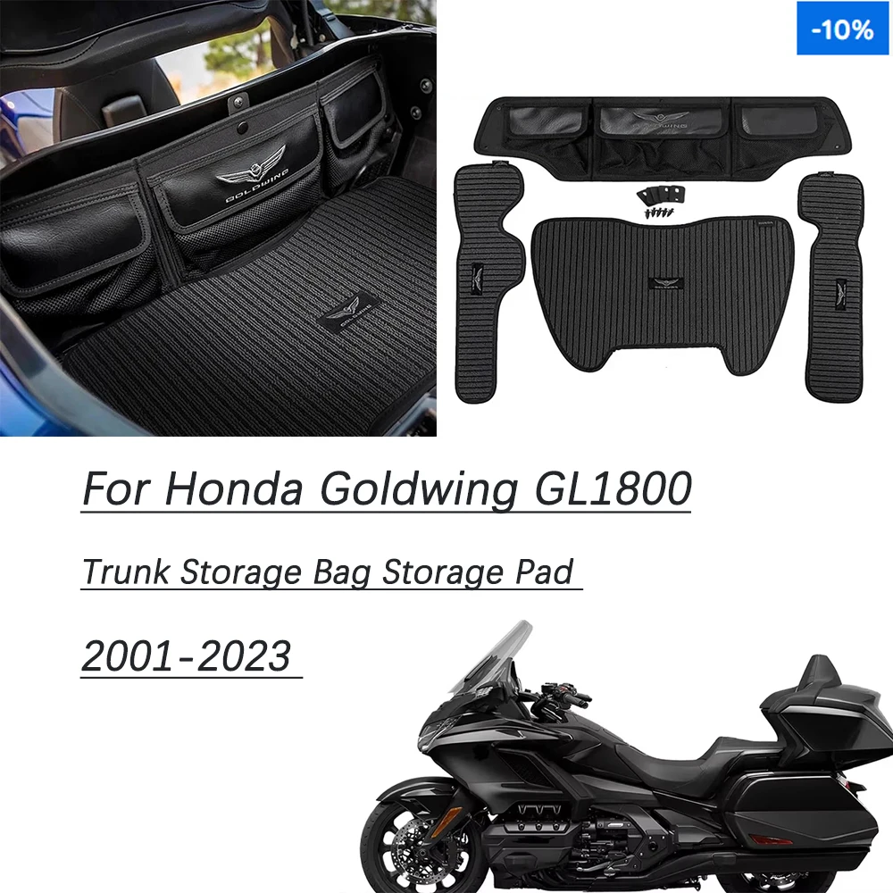 

For Honda Goldwing 2001-2023 GL1800 Motorcycle Trunk Organizer Tour Automatic DCT Gold Wing GL 1800 Storage Bag