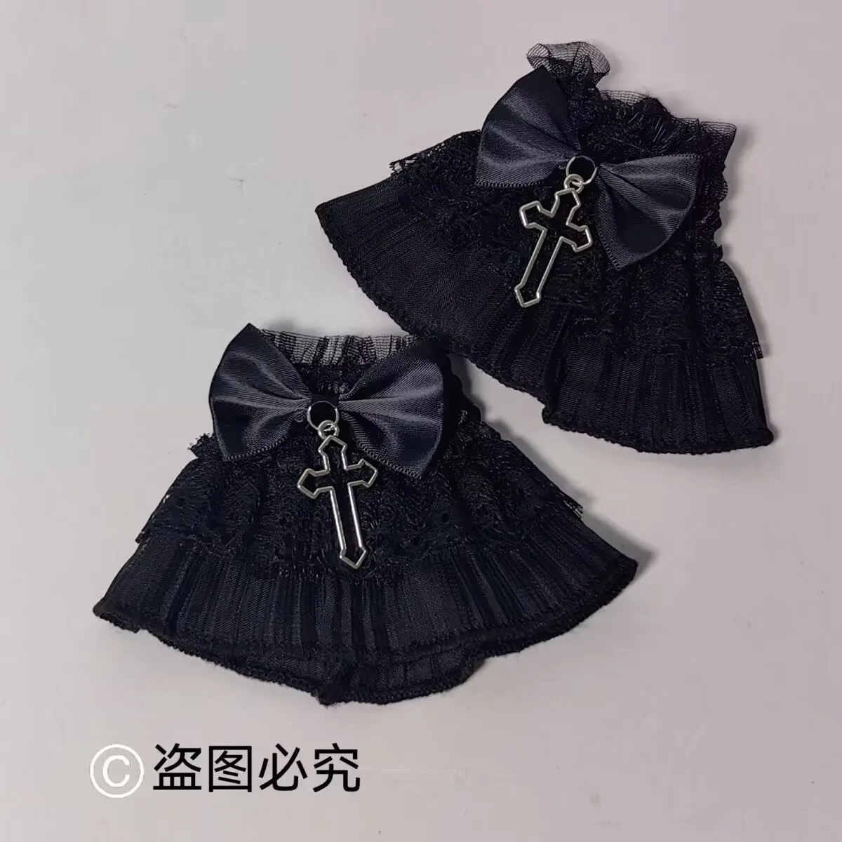 

Темная готическая Лолита, кружевной крест, эластичная защита запястья, безделушки Лолиты ручной работы, потому что украшения