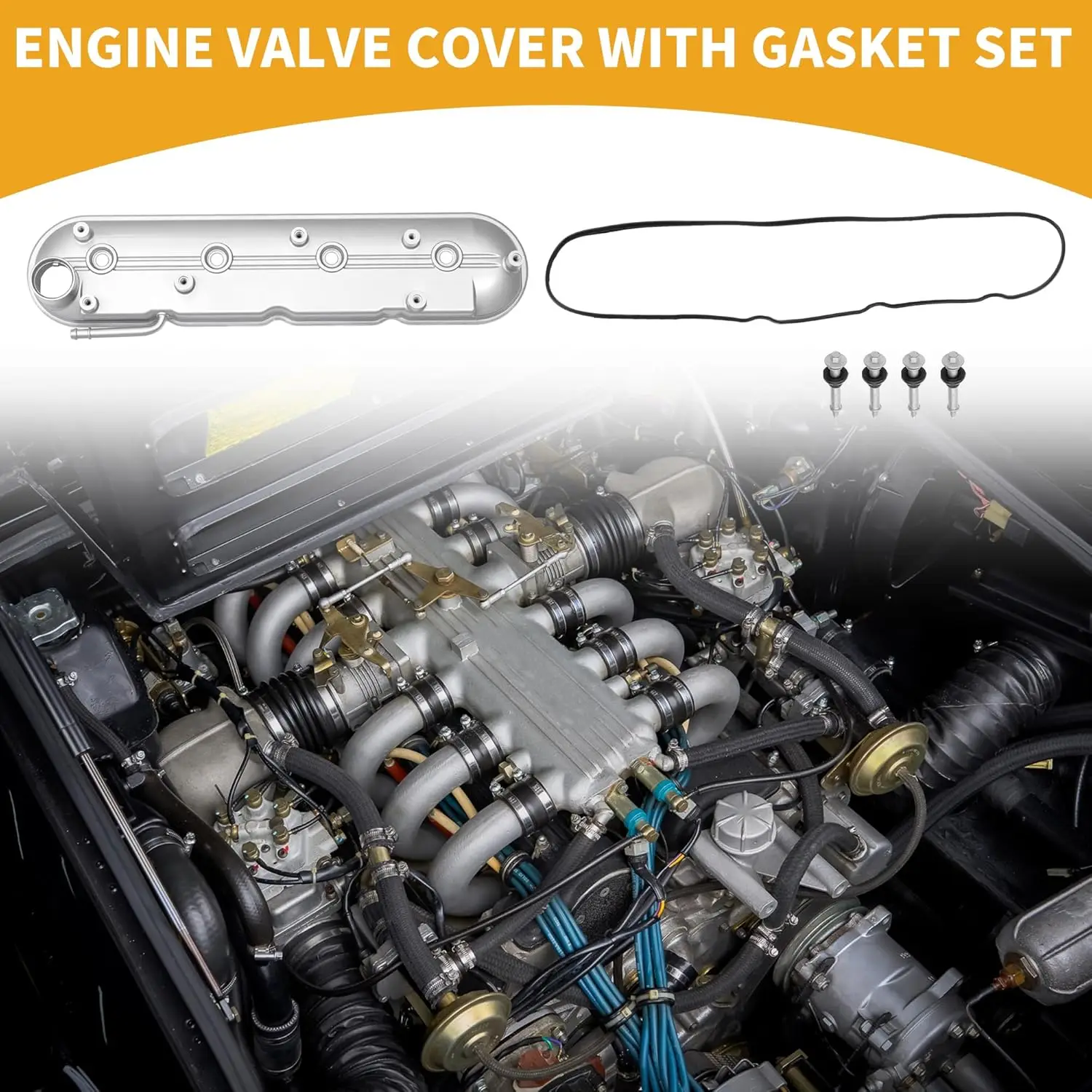 12582224 Engine Valve Cover For Chevy Silverado Suburban Tahoe For GMC Sierra Yukon for Cadillac Escalade Right Side Valve Cover