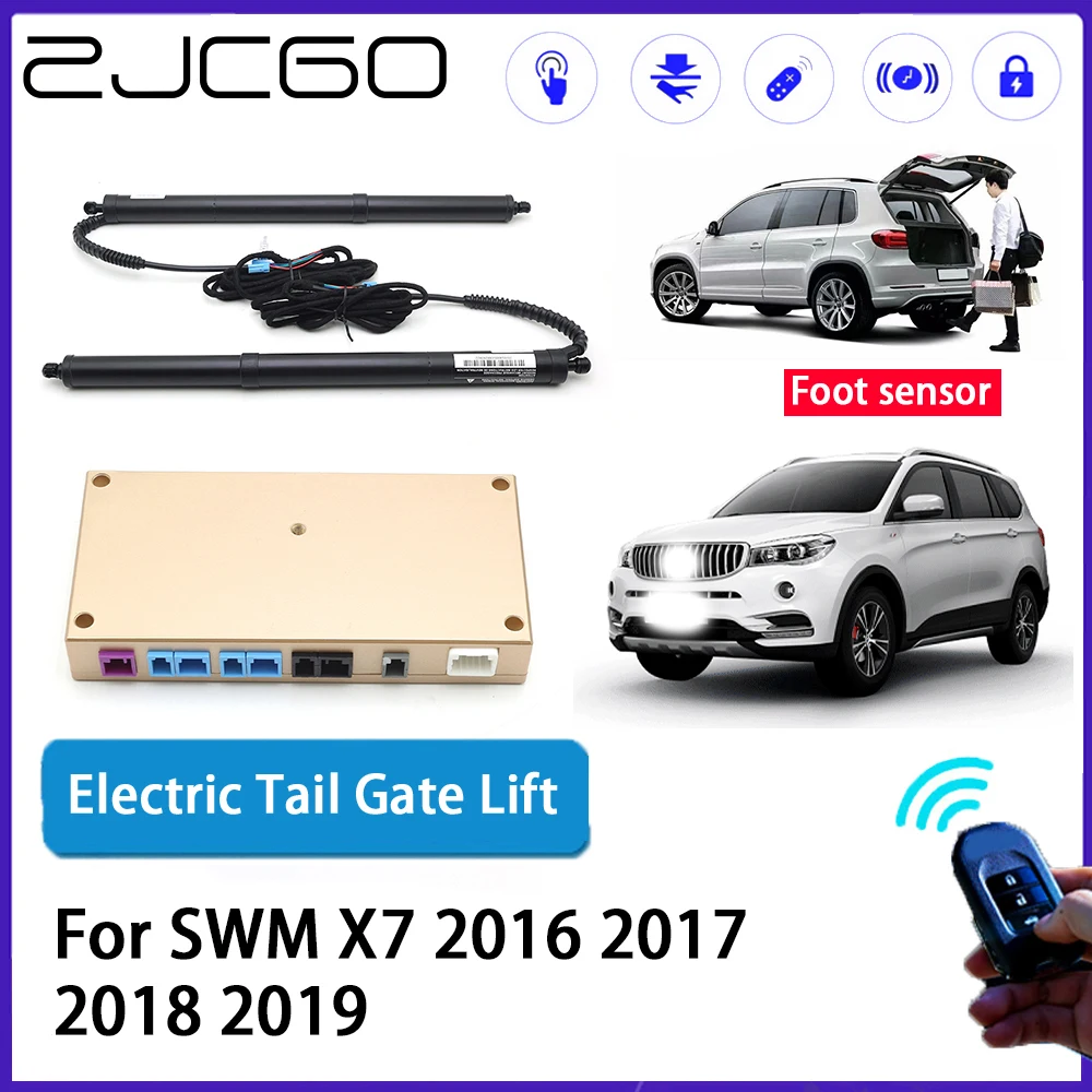 

ZJCGO Car Auto Trunk intelligent Electric Tail Gate Lift Automatic Tailgate Opener for SWM X7 2016 2017 2018 2019