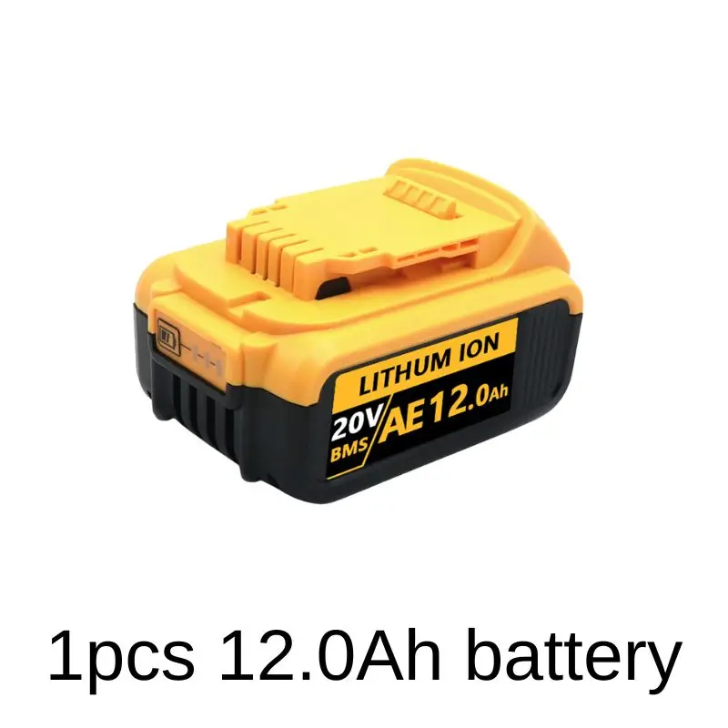 Für DeWalt 20V 6,0Ah/8,0Ah/12,0Ah Wiederaufladbare Li-Ionen-Batterie für Dewalt DCB184, DCB200, DCB201, DCB205, DCB206 DCF845 DCD800