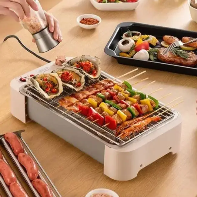 Hot Dog Machine Automatic Sausage Grilling Machine Household Small Sausage Three-in-One Dormitory Multifunctional BBQ Artifact