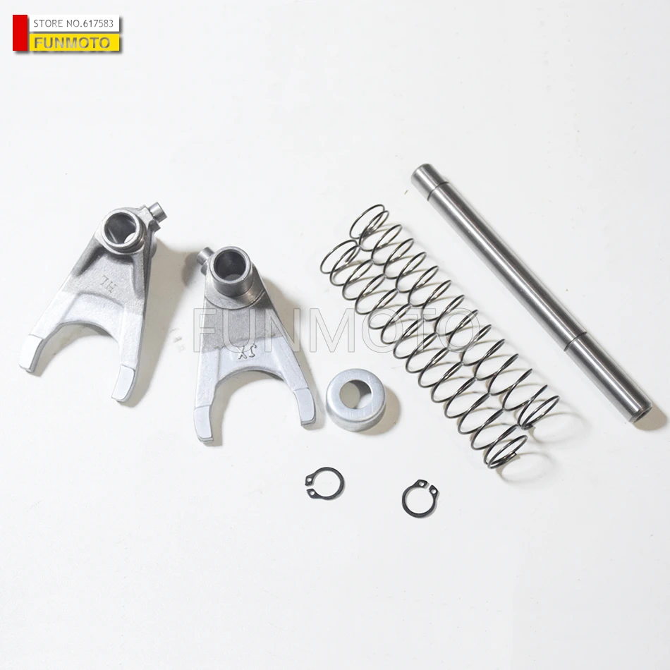 Forks and shaft with spring suit for Hisun 500 Atv