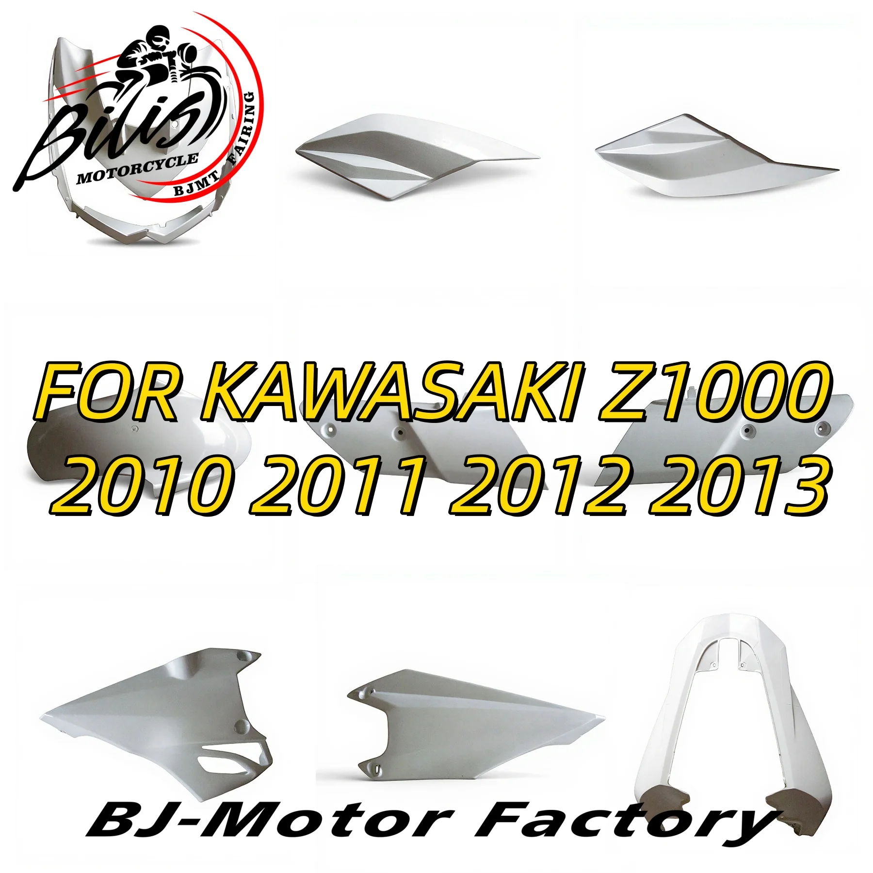

New For KAWASAKI Z1000 Z 1000 2010 2011 2012 2013 10 11 12 13 Motorbike Moto Front Fender Fairing Kit Mudguards Mudflap