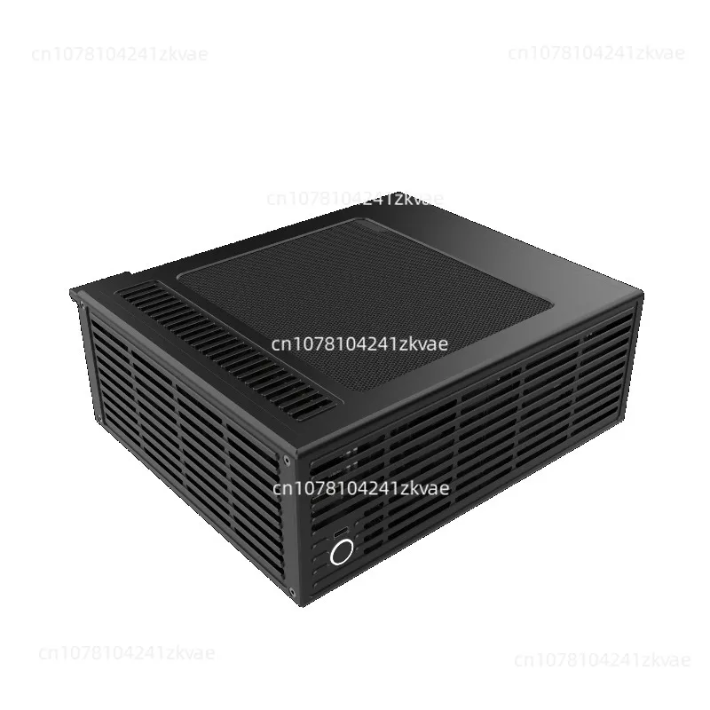 Version V4\ 4.9L Volume, All Aluminum Chassis，ZS-D2/ITX Semi-high Knife Card Computer Chassis