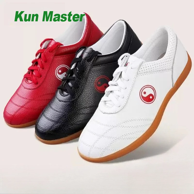 

Обувь для тай-чи, обувь из натуральной кожи премиум-класса из воловьей кожи, легкая нескользящая обувь для ушу, удобная обувь для практики тайцзи