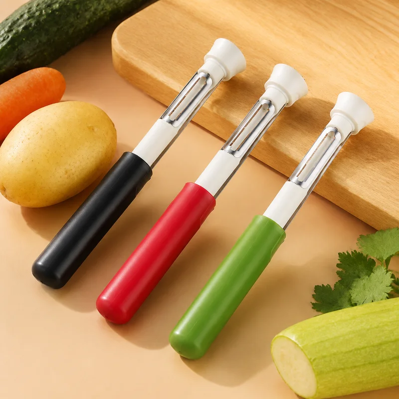 1pc 2-in-1 Apple Peeler Corer Stainless Steel Fruit Peeler and Core Remover Tool for Apple Pear Kitchen Gadget - view 4
