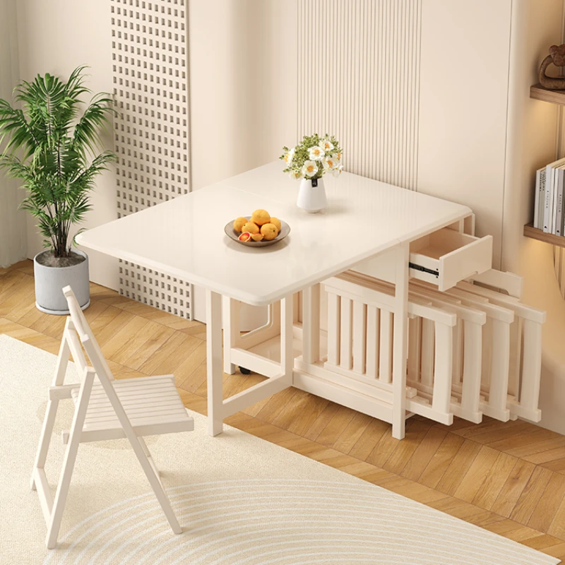Kitchen Islands Home Furniture Round Table Large Living Room Tables Small Plastic Folding Dinning Mesa De Comedor Luxury Mini image 2