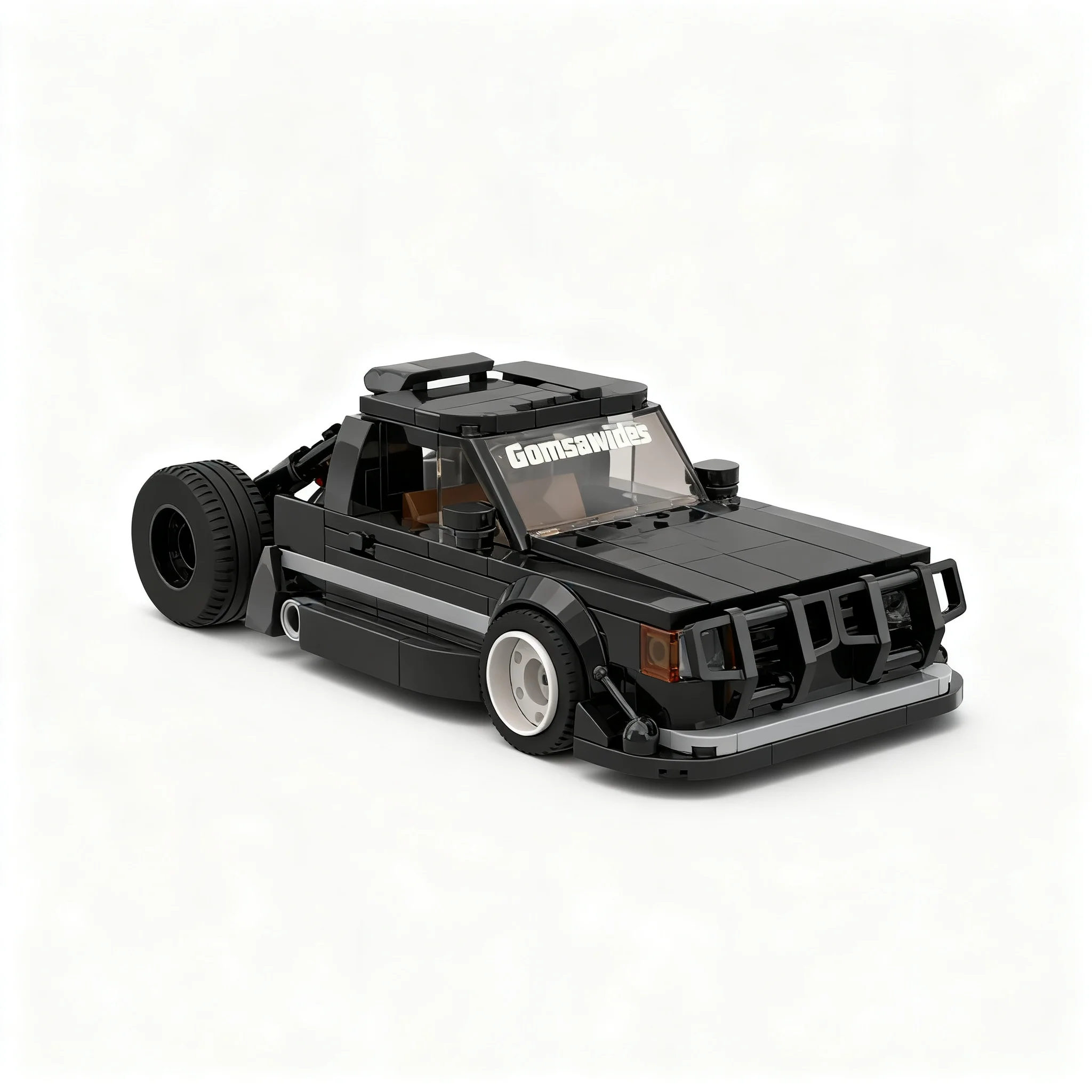 269pcs MOC City Champions Toyotaes Hilux 'Pikes Peak' Model Building Blocks Christmas Gift Toy Education Collection 3D Brick