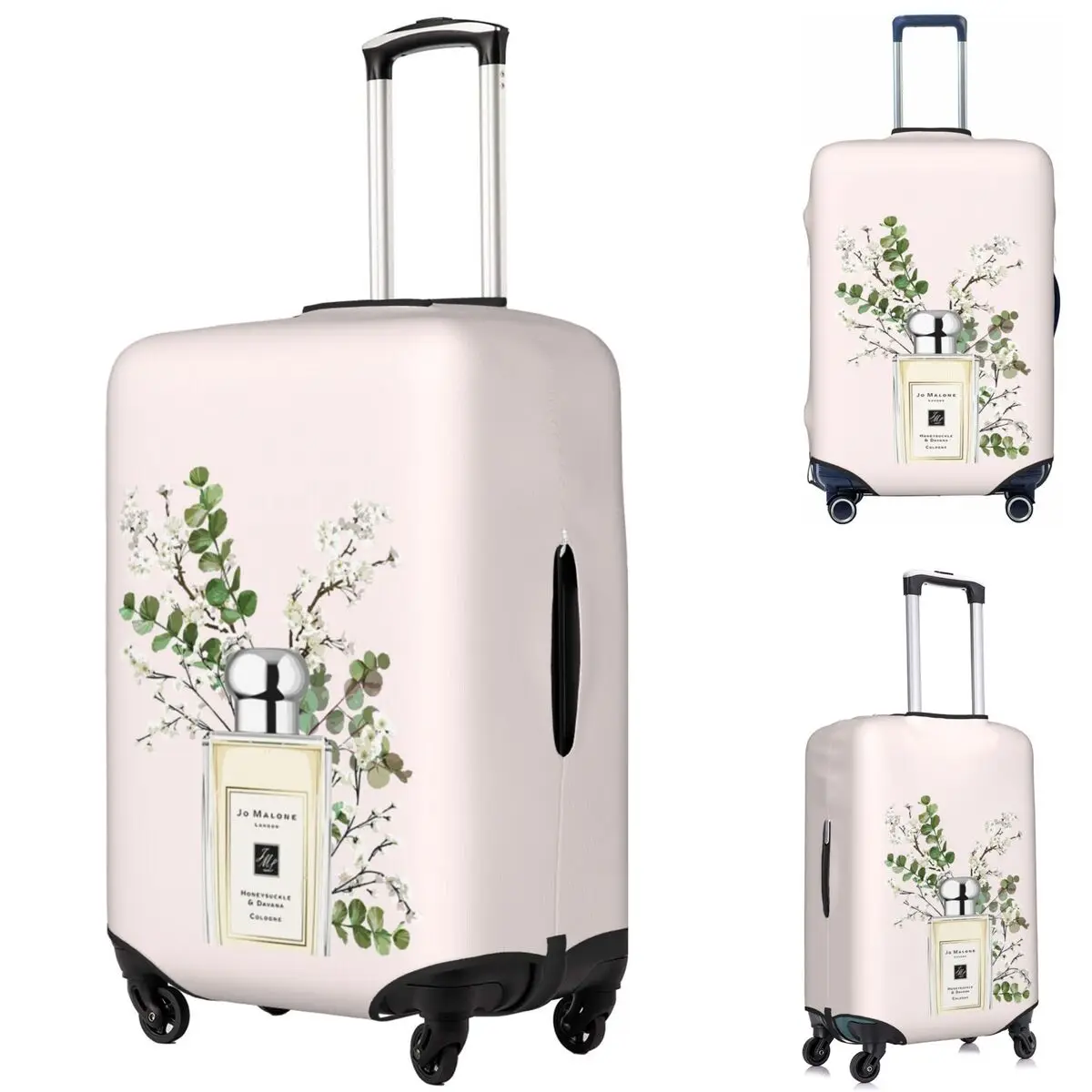 

Jo Malon Suitcase Cover Protection Elastic Trip Luggage Protector Covers for 18-32 Inch