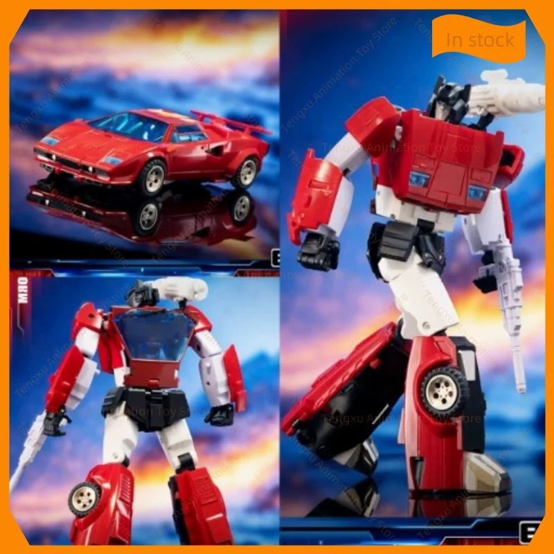 Getransformeerd speelgoed G1 DX9 D21 Sideswipe RED STORM-actiefiguur met doos