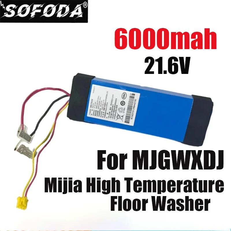 

21.6V battery for XIAOMI MJGWXDJ high capacity universal accessory of Mijia high-temperature wireless floor scrubber battery