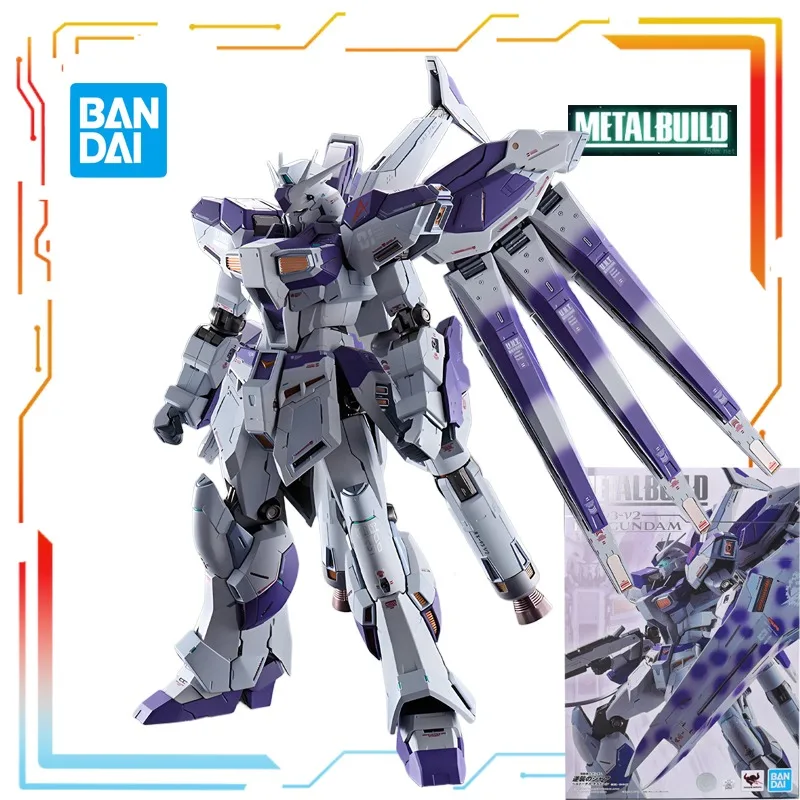 

Bandai Original METAL BUILD Mech Finished Products Series Hi Yun Gundam Action Figure Model Toys Model Ornaments Gifts for Boys