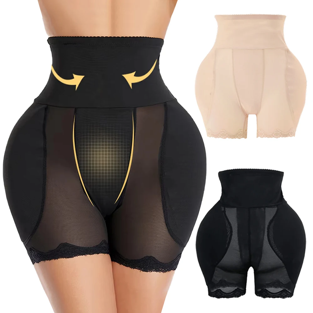 Gesäßformende Unterhose für Damen, Po-Former, sexy Body-Shaper, Push-Up-Shorts, Hüftverstärker, Bauch- und Taillentrainer