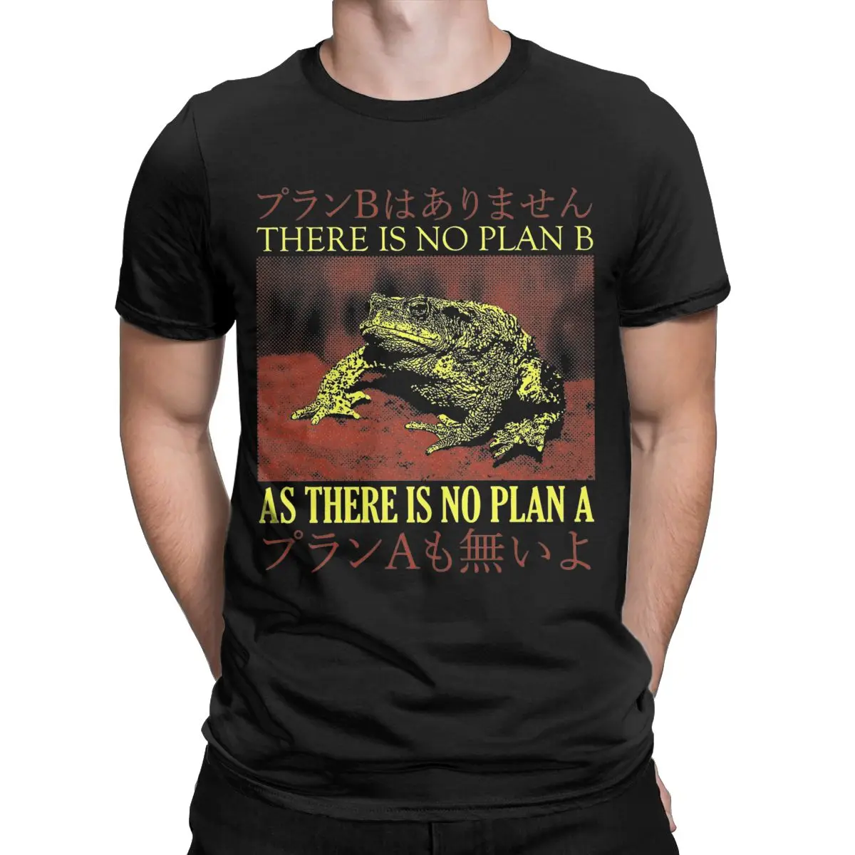 All Seasons Men Women There Is No Plan B Frog Graphic T Shirt Accessories Awesome Cotton Frog Memes T Shirts Top Tee Clothes