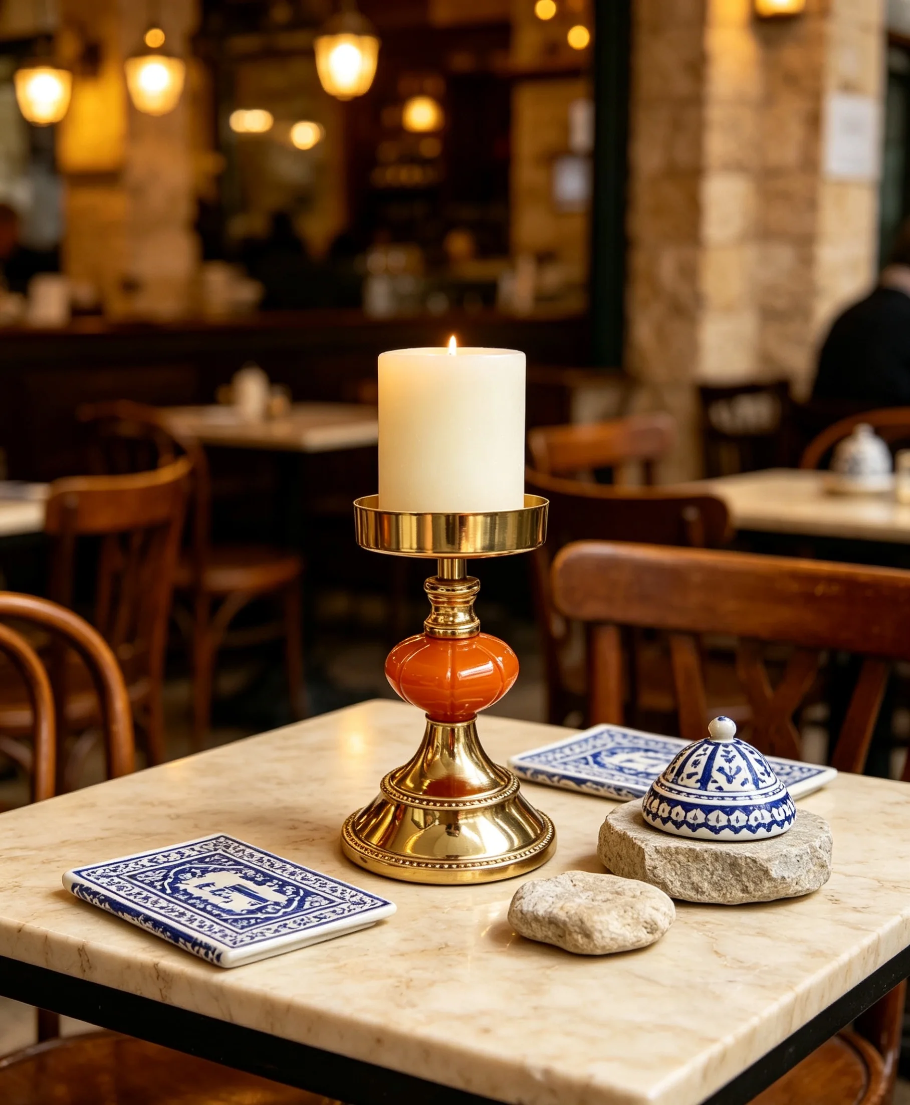 Metal Candle Holder Retro Candlestick Stand Nordic Home Decor Dining Table Entrance Hall Wedding Party Desktop Ornament