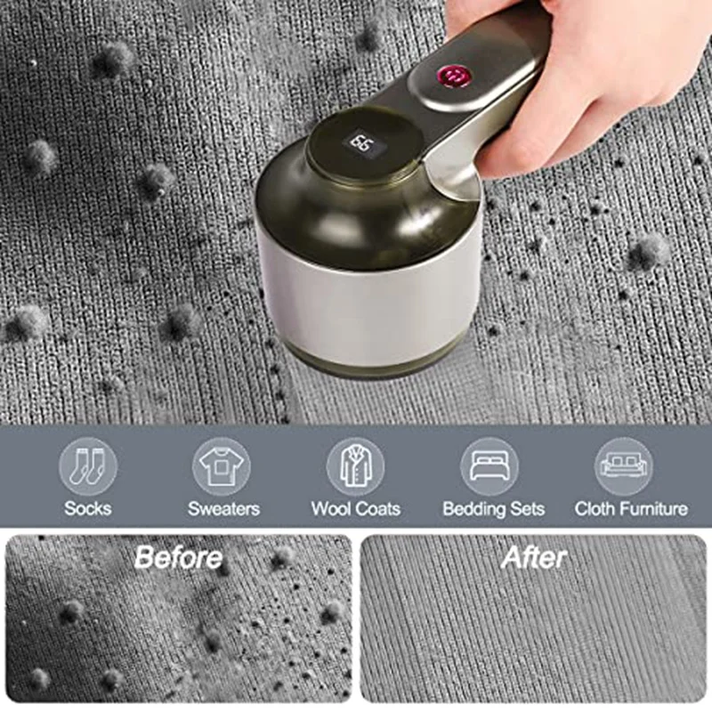 Fabric Shaver Rechargeable Electric Lint Remover Shaver Removing Fuzz And Pill From Clothes