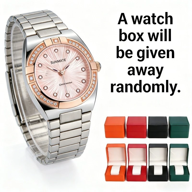 

SUNMATE's Top-tier Luxury Women's Watch, A Stylish and Elegant Quartz Watch for Ladies, with A Waterproof Stainless Steel Strap