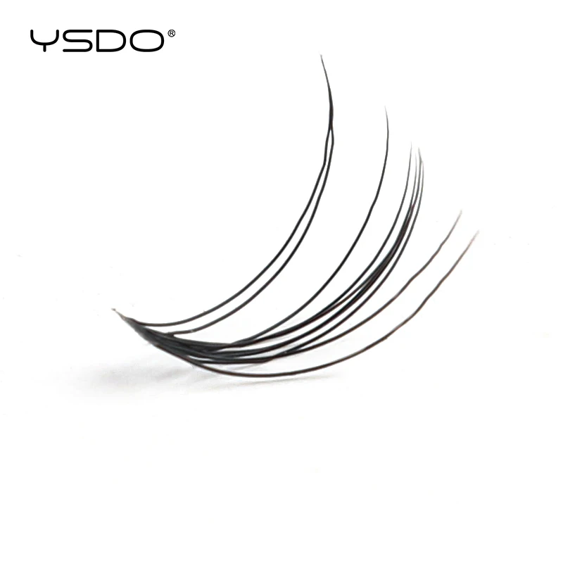 وصلات رموش فردية مع حجم الحزم ، أقلام رصاص روسية طبيعية ، رموش اصطناعية ، مجموعة 10 D ، مجموعة 20 D ، 6 صفوف #4