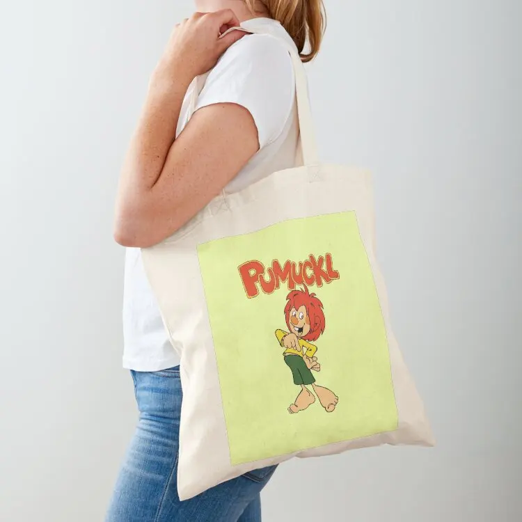

Pumuckl funny tee Tote Bag tote bag women Women's shopping bag shopping logo Cloth bags