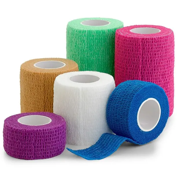 High Quality Self-Adhesive Bandage Wrapped Sports Elastic Breathable Condensed Bandage