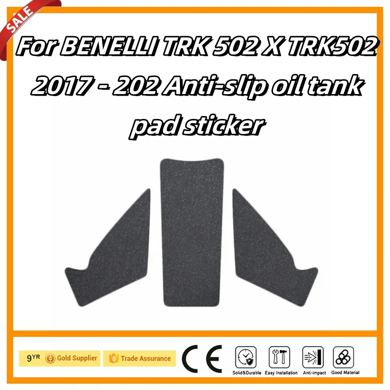 Motorcycle Resin Epoxy Sticker Side Tank Pad Anti Scratch Decal Non-SlipTankPad For BENELLI TRK 502 X TRK502 2017 - 2023