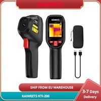 KAIWEETS KTI-200 Thermal Imaging Camera, 240x240 IR Resolution, -4°F to 1022°F Range, 25Hz Refresh Rate, Laser Pointer, IP54