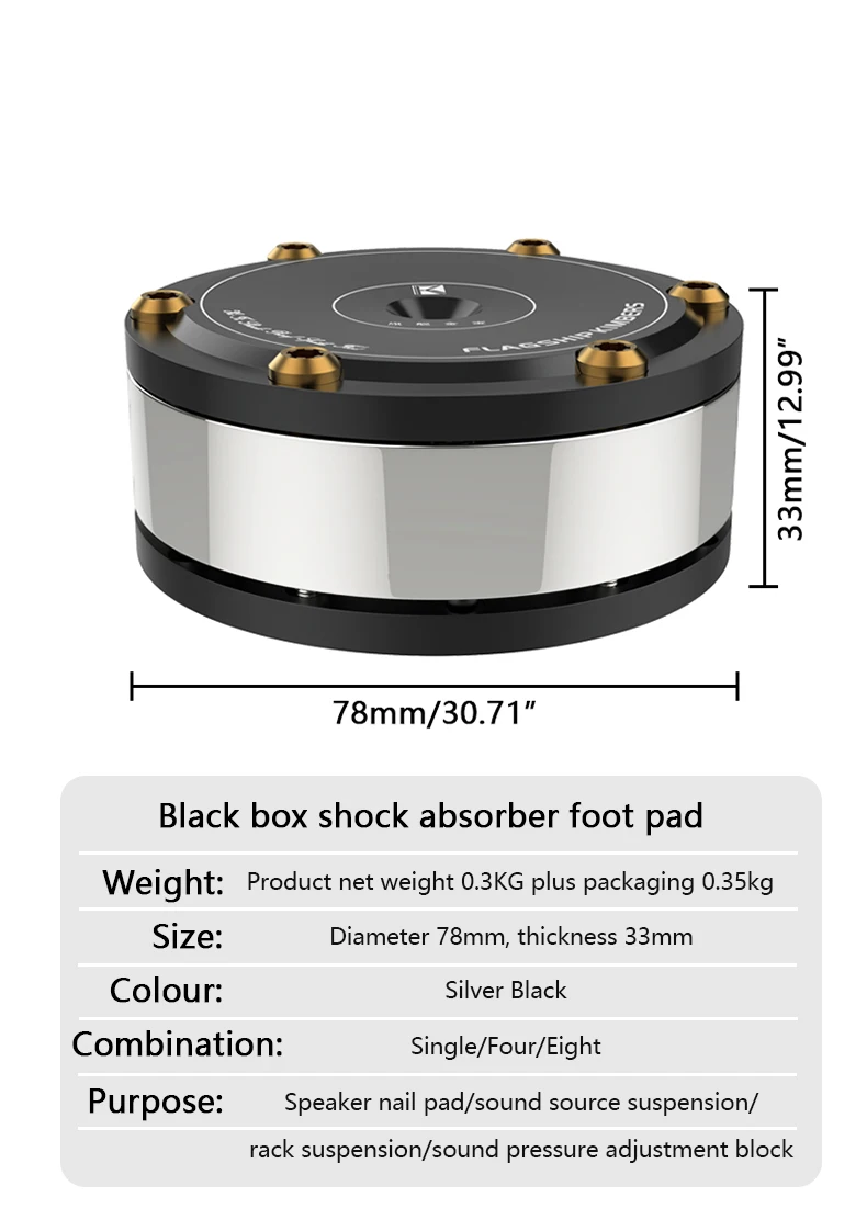 2025 nuevo sistema de cine en casa XSSH Audio Audiophile almohadilla amortiguadora altavoz pesado amplificador de CD sop