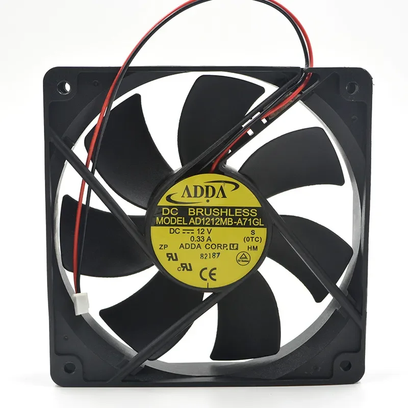 for ADDA 12cm 12025 12V 0.33A AD1212MB-A71GL Chassis Silent Power Supply Special Fan