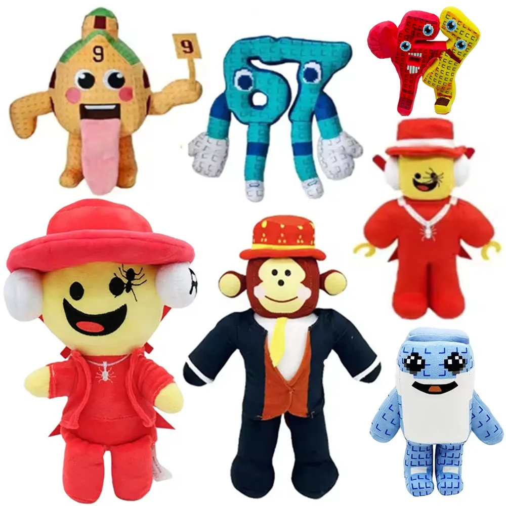 25CM 2026 New Steal A Brainrot Sammy Jandel Strawberry Elephant Plush Doll Anime Peripherals Toy Birthday Christmas Gift